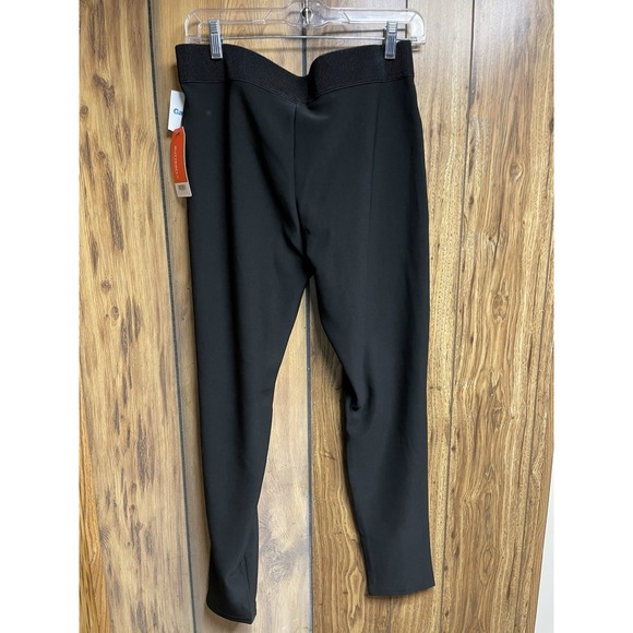 Maze Collection Womens High-Waist Silver Buttons Skinny Pants Size Medium NWT - Picture 3 of 4